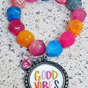 Womens Good Vibes Bracelet